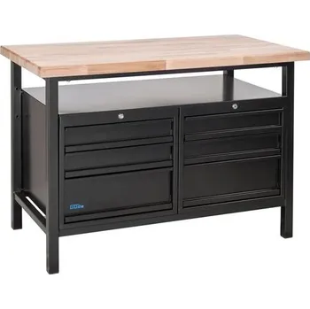 Dílenský stůl Dílenský stůl P 1200 SS Black Line Güde 40839