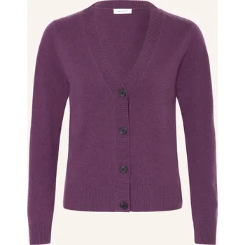Dámský svetr Darling Harbour Dámský Pletený Kardigan Z Kašmíru, pflaume, 36