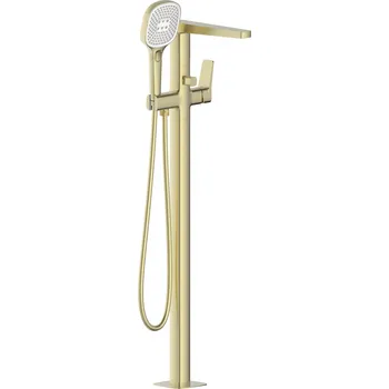 Vodovodní baterie KFA - Baterie Malaga, vanová, volně stojící, PVD broušené zlato 4525-510-31