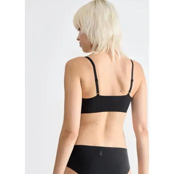 Podprsenka Dámská podprsenka ZERO Microfibre 2.0 Bralette - BLACK - černá 0004 - SLOGGI BLACK XL