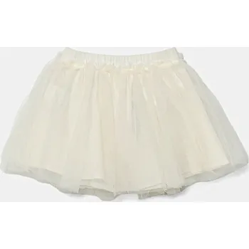 Dámská sukně Dětská sukně United Colors of Benetton béžová barva, mini, áčková, 4XTGG0011 4XTGG0011.P.Seasonal 01X, vel. 82