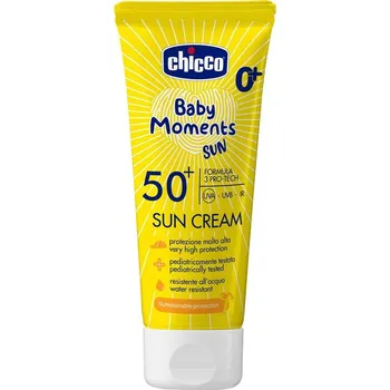 Přípravek na opalování CHICCO Krém dětský na opalování SPF50+ 75ml, 0m+