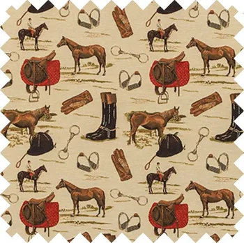 Galanterie BARRINGTON FURNITURE Potahová látka koně béž 140cm