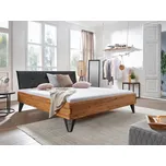 Postel z masivu dubu AMÉLIE+ lamelový rošt ZDARMA Rozměr: 160x200 cm