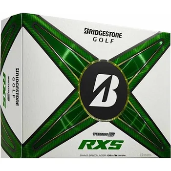 Golfový míček Bridgestone balls Tour B RXS 24 - MindSet White (bílé) 3-vrstvé 3ks