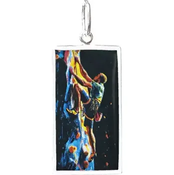 Přívěsek Aljančič Horolezec Miniartion bílé zlato