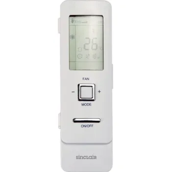 Dálkový ovladač SINCLAIR ASH-24BIS2, ASH-09BIS/B, ASH-13BIS2/W - kompatibilní značkový dálkový ovladač General pro klimatizaci