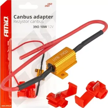 Autožárovka AMIO Rezistor pro LED žárovky CANBUS 39Ω 10W