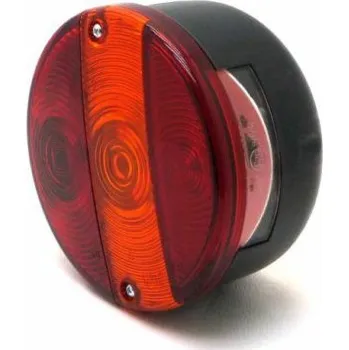 Přední světlomet Světlomet zadní 3 dílný + SPZ d=140,0 mm AGS Světlomet zadní 3 dílný + SPZ d=140,0 mm AGS