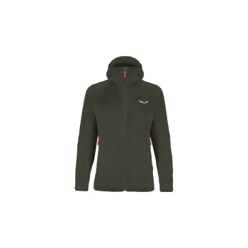 Dámská mikina Salewa TOGNAZZA PL W JKT dark olive melange 40; Zelená bunda + DÁREK DLE VÝBĚRU!