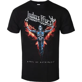 Oblečení a móda Tričko metal pánské Judas Priest - Angel Of Retribution Tracklist - ROCK OFF - JPTEE33MB - S