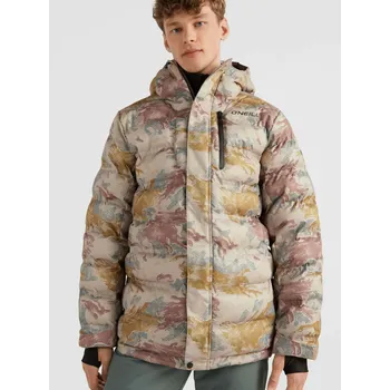 O'Neill Pánské Béžová pánská prošívaná zimní bunda O'Neill Mountain Béžová L (1754392)
