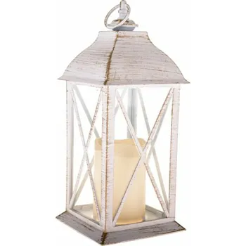 umělá květina Casa de Engel Home Umělá lucerna s LED svíčkou (teplá žlutá), 0/6 Fialová UNI (2798788)