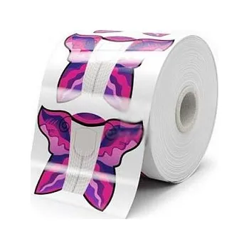 Papírové šablony pro modeláž nehtů Motýl, 500 ks