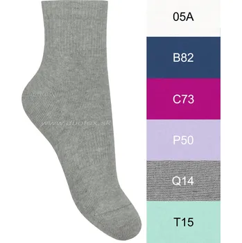 WOLA Dětské ponožky w24.0s0 Barva: Q14-sv.sivá, Velikost: 24-26(16-17)