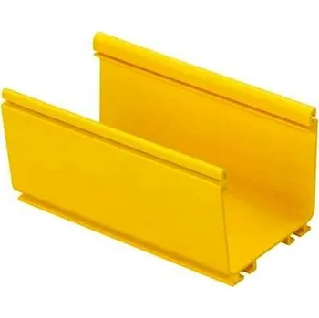 kabelová chránička PANDUIT Kanál pro optické kabely velikost 4"x4" (10x10cm), délka 2m, barva žlutá FR4X4YL2