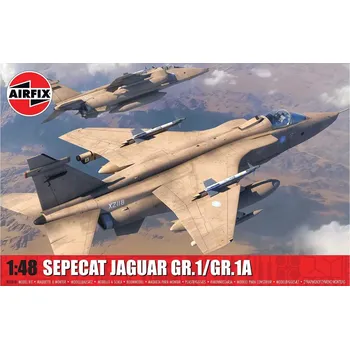 Plastikový model Airfix Classic Kit letadlo A11010 - SEPECAT Jaguar GR.1/GR.1A (1:48)