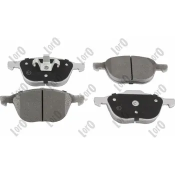 Brzdová destička Sada brzdových destiček, vždy 4 kusy v sadě ABAKUS 231-01-004