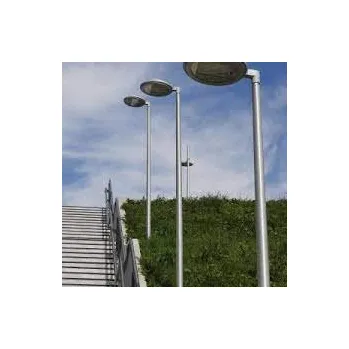 Příslušenství pro svítidlo Nedal Aluminium B.V. Stožár kónický AL hliníkový, 5m, 114/60mm (dolní / horní průměr), vetknutý, HDPE ochranná