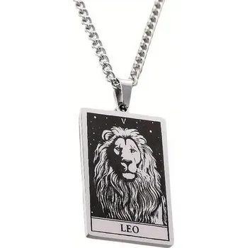 Řetízek Řetízek znamení - lev - ocel (4)