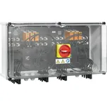 Weidmüller Sdružovací krabice 3 vstupy/2MPPT s poj.držáky + vypínač, typ I+II, výstup vývodky