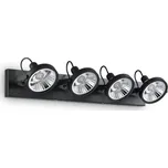 Ideal Lux GLIM PL4 přisazené bodové svítidlo 4x GU10 LED 10W 800lm 3000K 65,5cm IP20, černé