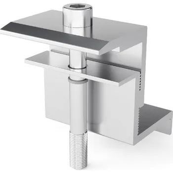 Mounting Systems 702-0478, Krajová příchytka FD3, 30-40mm, 40mm, plochá střecha, stříbrná
