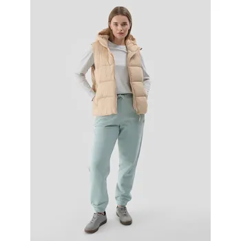 Dámská vesta 4F Dámské Dámská péřová vesta 4F Hnědá S (2772339)