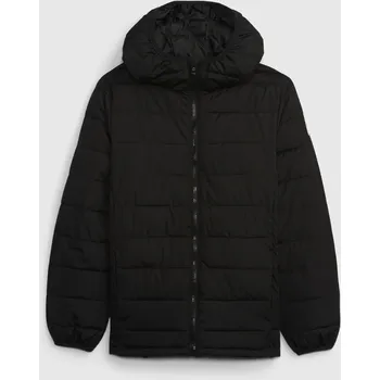Chlapecká bunda GAP Chlapecké Dětská prošívaná bunda s kapucí ColdControl GAP Černá 116/122 (2444804)
