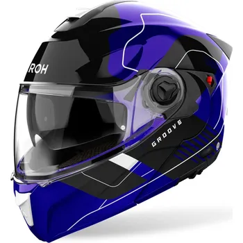 Helma na motorku Výklopná helma Airoh Specktre Groove lesklá modrá XS