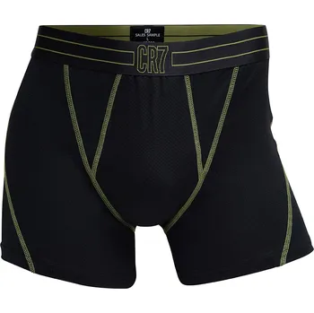 Pánské spodní prádlo Fan-shop Boxerky CR7 Mesh black velikost: XXL