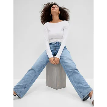 Dámské tričko GAP Dámské Tričko s dlouhým rukávem Gap Bílá L (2436133)