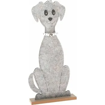 Vánoce Casa de Engel Home Filcový pes, 12/96 Fialová UNI (2813262)