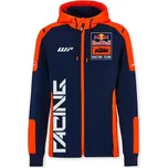mikina s kapucí TEAM , KTM RED BULL (modrá,oranžová, vel. S)