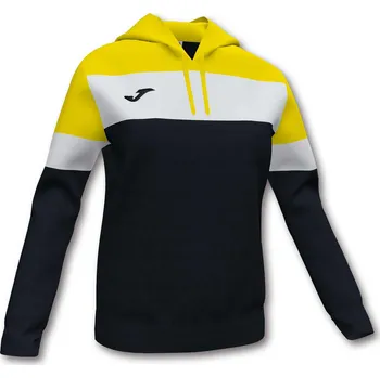 Dámská mikina Dámská mikina JOMA Crew IV Hoodie Black-Yellow XS