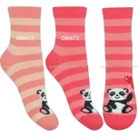 STEVEN Dětské ponožky Steven-014D-472 Barva: DM472-ružová, Velikost: 32-34(21-22)