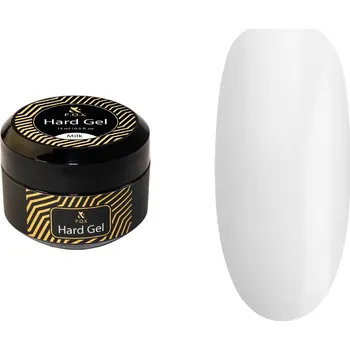 Lak na nehty F.O.X - gel Hard Cover Milk, 15 ml