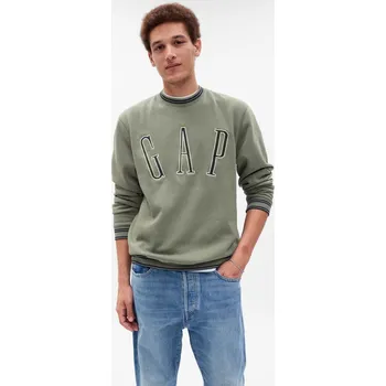 Pánská mikina GAP Pánské Mikina s logem Gap Zelená XS (2448325)