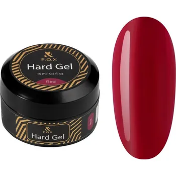 Lak na nehty F.O.X - hard gel Red, 15 ml