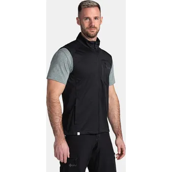 Pánská vesta Kilpi Pánské Černá pánská softshelová vesta Kilpi RIELLO-M Černá M (2461643)