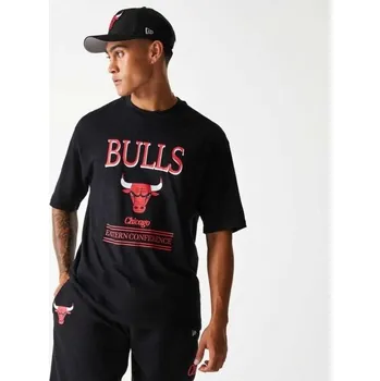 Pánské tričko Pánské triko New Era CHICAGO BULLS NBA XL Černá, Červená, Bílá