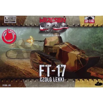 Plastikový model Renault FT-17 Light Tank WWII - First to Fight PL1939-013