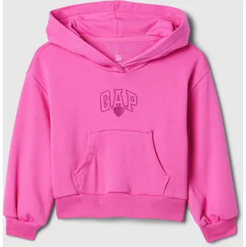 Dívčí tričko GAP Dívčí Baby mikina Vintage Soft GAP Růžová 92 (2476410)