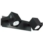Ideal Lux MOUSE AP2 bodové přisazené svítidlo 2x G10 50W bez zdroje IP20, černé