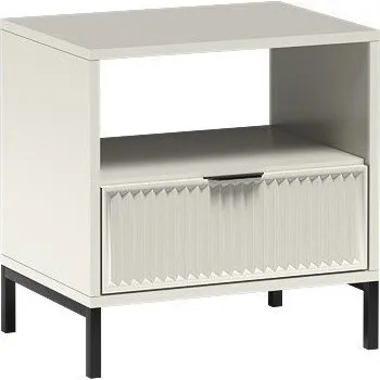 Noční stolek Noční stolek LINKaSTYLE LS-7, Kašmír/Černá