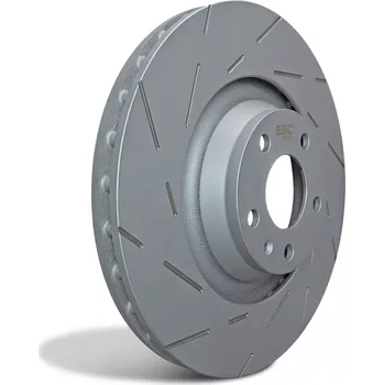 Brzdový kotouč EBC Ultimax | drážkované brzdové kotouče přední USR1097