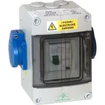 Spelsberg AK 002s Zásuvková kombinace 2x230V z boku IP44jističochránič 16A B není UV odolná