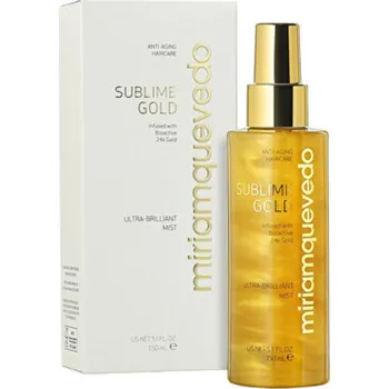 Vlasová regenerace Miriam Quevedo Sublime Gold Ultra-Brilliant Mist - Rozjasňující mlha na vlasy 150 ml