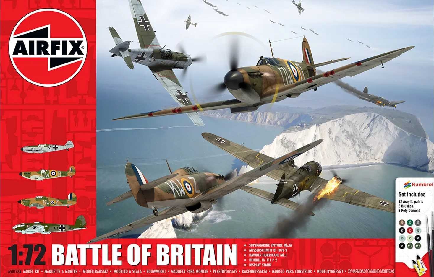Airfix Gift Set letadla A50173A - Battle of Britain (1:72) - expresní doprava