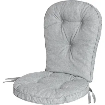 Podsedák Polštář na zahradní židli VIGO popelový